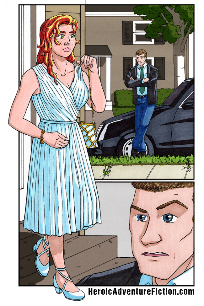 She shrugged disinterestedly.